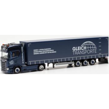 Scania CS20 HD Gardinenplanen-Sattelzug, Gleich Transporte, Boxberg-Windischbuch - Baden-Württemberg