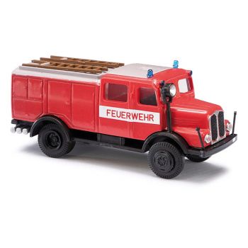 IFA S4000 TLF (Tanklöschfahrzeug) Feuerwehr mit Bauchbinde und RKL, Baujahr 1965