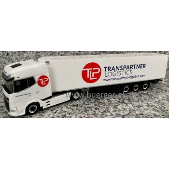 DAF XG+ Kühlkoffer-Sattelzug, TLP Transpartner Logistics www.transpartner-logistics.com - Prattlen, Schweiz