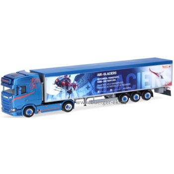 Scania CS20 HD, Schubboden-Sattelzug, Rüegsegger / Air Glacier - Rettungen, Transporte, Rund- und Taxiflüge.