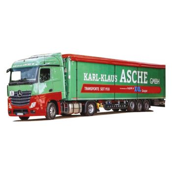 Mercedes-Benz Actros5 Stream./Aerop., Schubboden-Sattelzug, Karl-Klaus Asche GmbH, Transporte seit 1938, Gifhorn