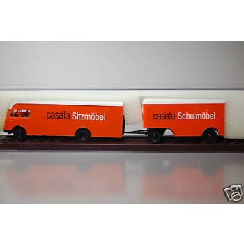 Mercedes-Benz LP 322 Möbelkofferhängerzug, Casala
