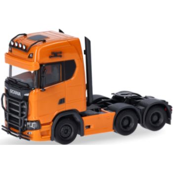 Scania CS20 HD Solozugmaschine 3achsig, (Scania Farbbezeichnung 132241 Yellow, Anbauteile schwarzgrau), Special Edition Extra