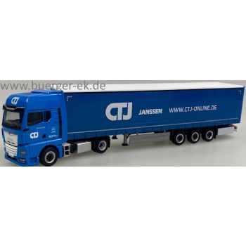 MAN TGX GX Gardinenplanen-Sattelzug, CTJ Janssen GmbH WWW.CTJ-ONLINE.DE - Grevenbroich - Nordrhein-Westfalen