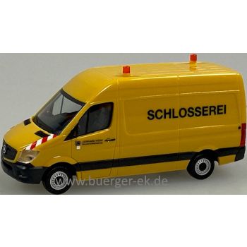 Mercedes-Benz Sprinter 13 Kasten, Leonhard Weiss Schlosserei, Bauunternehmung Göppingen