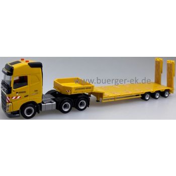 Volvo FH GL 2013 Semitieflade-Sattelzug mit Rampen 3a/3a, 57451 - Leonhard Weiss Bauunternehmung Göppingen