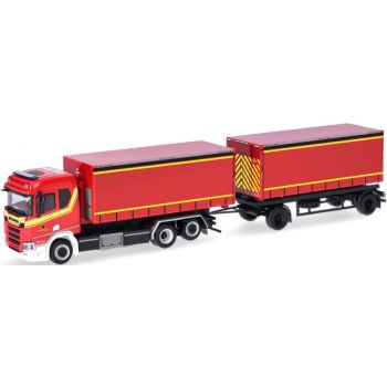 Scania Wechsellader Abrollmuldenhängerzug, Feuerwehr Dortmund