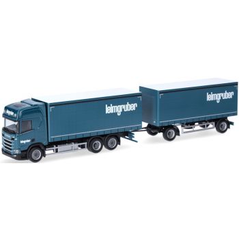 Scania CR20 HD Gardinenplanen-Hängerzug, Paul Leimgruber, Pratteln - Schweiz