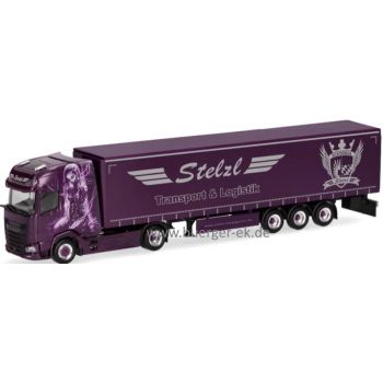 DAF XG+ Gardinenplanen-Sattelzug, Stelzl - Transport & Logistik, Heideck - Bayern