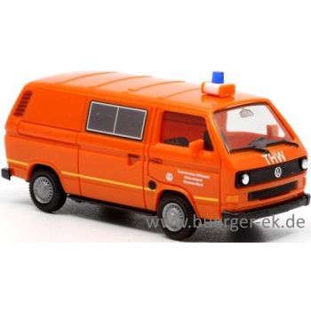 VW T3 FüKW, THW - Technisches Hilfswerk Ortsverband Bremen-Nord, orange