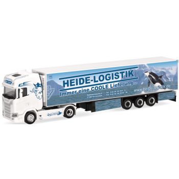 Scania CS 20 Hochdach Kühlkoffer-Sattelzug, HEIDE-LOGISTIK / Orca - Immer eine COOLE LIEFERUNG, Kirchlinteln, Niedersachsen