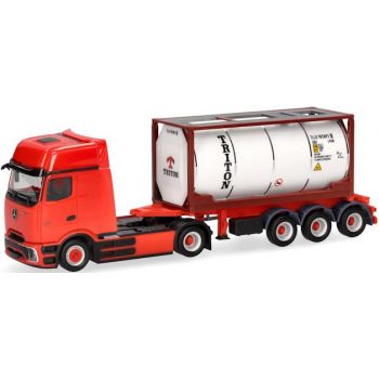 Mercedes-Benz eActros Procabin Gigaspace Container-Sattelzug, TRITON