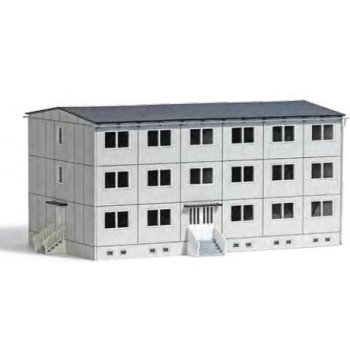 Kaserne, (Bausatz)