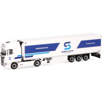 Scania CS20 HD Kühlkoffersattelzug, Schröder Logistik GmbH Thermotransporte, schroederlogistik.com Wir bewegen Frische Georgsmarienhütte Niedersachsen