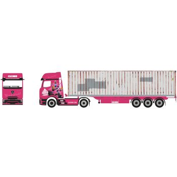 Mercedes-Benz Actros L ProCabin Gigaspace, Container-Sattelzug, GLOMB - Hamburg