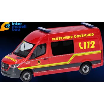 Mercedes-Benz Sprinter 18 Halbbus Hochdach, Feuerwehr Dortmund MTF 24