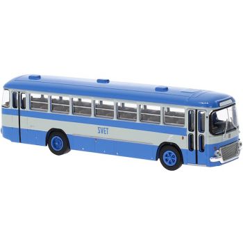 Fiat 306/3 Interurbano Omnibus der SVET, blau/weiß, Italien, Baujahr 1972