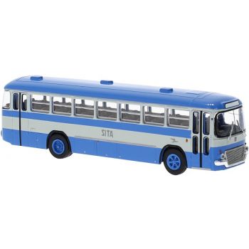 Fiat 306/3 Interurbano Omnibus der SITA, blau/weiß, Italien, Baujahr 1972