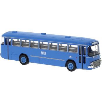 Fiat 306/3 Interurbano Omnibus der SITA, blau, Italien, Baujahr 1972