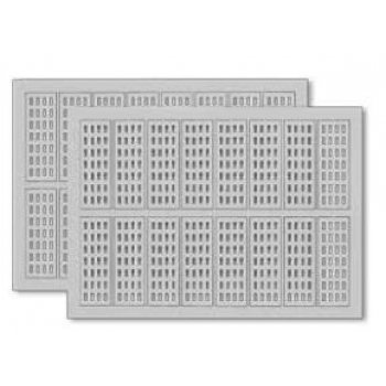 Kolonnenweg (32 Platten für eine Modellstrecke von insgesamt 54 cm Länge)