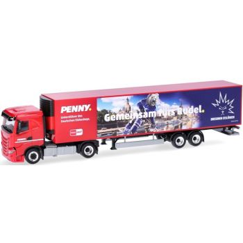 Iveco S-Way Kühlkoffer-Sattelzug, PENNY DEL / Eishockey-Club Dresdner Eislöwen - Gemeinsam fürs Rudel, Deutsche Eishockey Liga