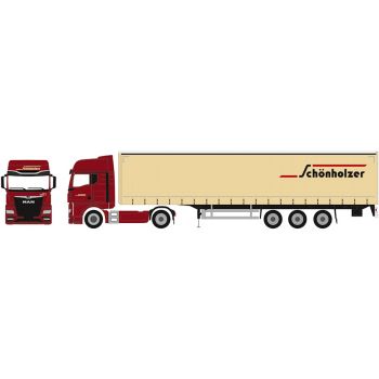 MAN TGX GX Gardinenplanen-Sattelzug, Schönholzer Transport, Märstetten - Schweiz