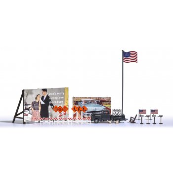 Ausgestaltungs-Set U.S.A., Bausatz