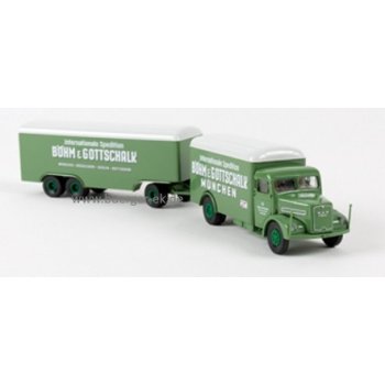 MAN F8 Koffersattelzug, Böhm & Gottschalk