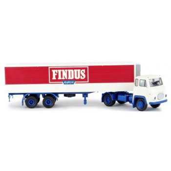 Scania LB 76 Koffersattelzug, Findus