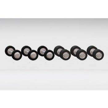 Radsätze Radkappen Solaris U12 weiß (für 3 Busse Druchmesser 11,0 mm)