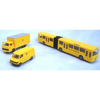 Packung Post PTT Schweiz 3-sprachig, 3 verschieden Modelle