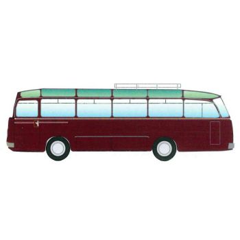 Drögmöller O 321 H, Omnibus, weinrot