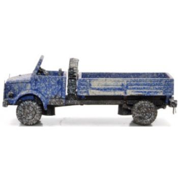 Borgward B2000 A/D gl, Pritsche, THW - Technisches Hilfswerk, gelatert und verschmutzt