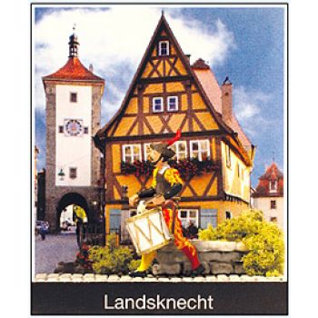 Landsknecht mit Trommel - Motiv-Box
