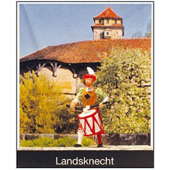 Landsknecht mit Trommel - Motiv-Box
