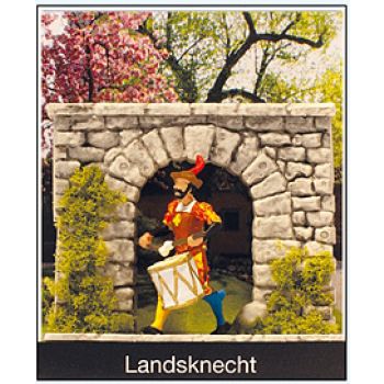 Landsknecht mit Trommel - Motiv-Box
