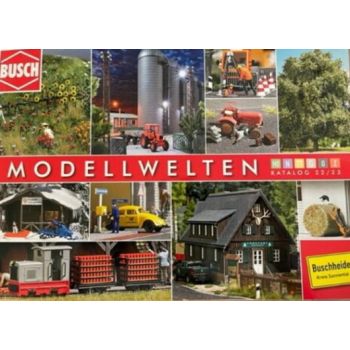 Busch Modellbahnzubehör Gesamtkatalog Modellwelten 2022/23
