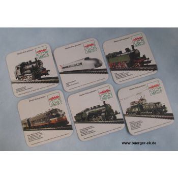 Märklin Bierdeckelserie, komplett 