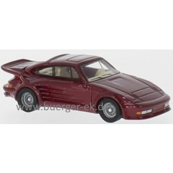 Porsche 911 Turbo Gemballa Avalanche, rot metallic, Baujahr 1986