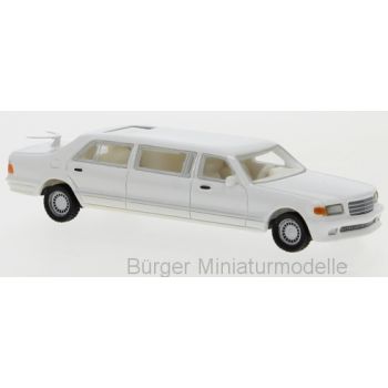 Mercedes-Benz V126 Trasco - Langlimousine, weiß, Baujahr 1990
