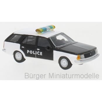 Renault 18 Break, POLICE, weiß/schwarz, Baujahr 1978