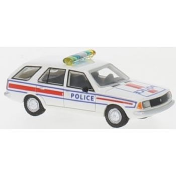 Renault 18 Break - POLICE, Polizei Frankreich, weiß mit Dekor, Baujahr 1978