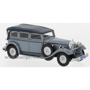 Mercedes-Benz 770(W07) Linmousine, geschlossenes Verdeck, grau, RHD, Baujahr 1930