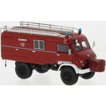 Mercedes Unimog 404 S, LF 8 Feuerwehr, rot/schwarz, Baujahr 1962