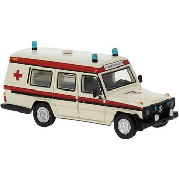 Mercedes-Benz G-Klasse Binz Krankentransportwagen, Ambulanz - Rotes Kreuz, beige, Baujahr 1985