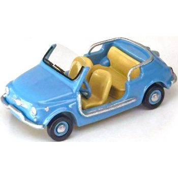 Fiat 500 Spiaggina, hellblau